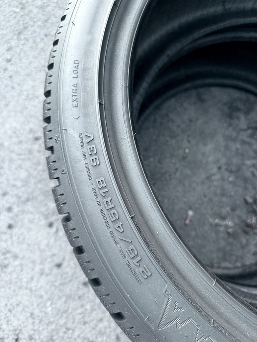215 45 18 Dunlop Winter Sport 5 99% 2024 Шини Зима