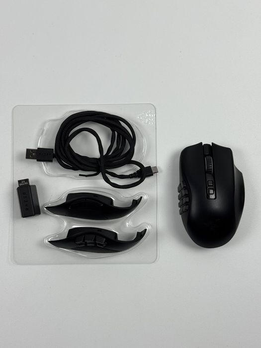 Бездротова ігрова комп'ютерна миша Razer Naga V2 Pro Black