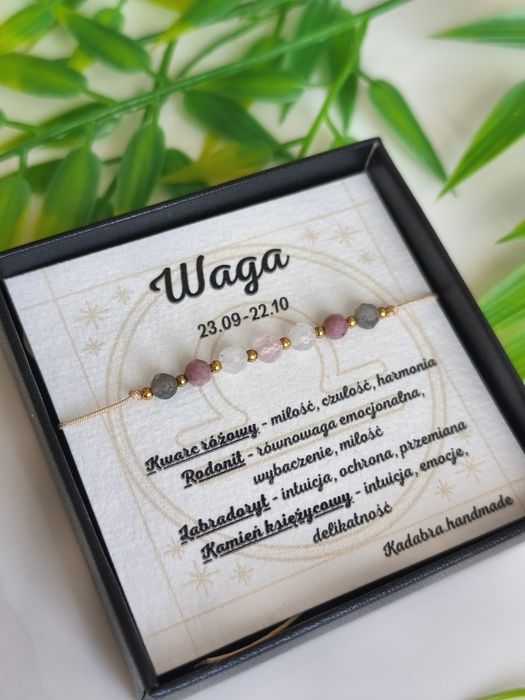 Bransoletka zodiakalna - Waga