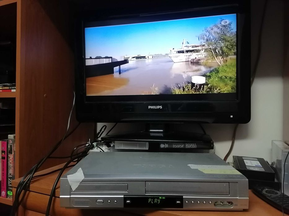 Magnetowid VHS Targa DPV5200X ( LG) Pilot HIFI Stereo COMBO