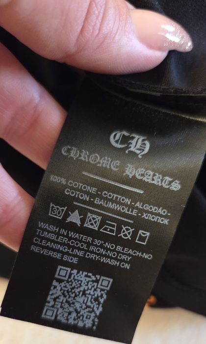 Tshirt czarny Chrome Hearts XL