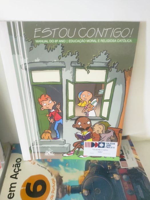 Livros manuais do 6o ano