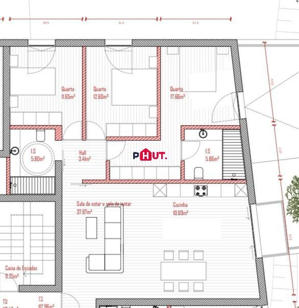 Apartamento T3 - Lousada