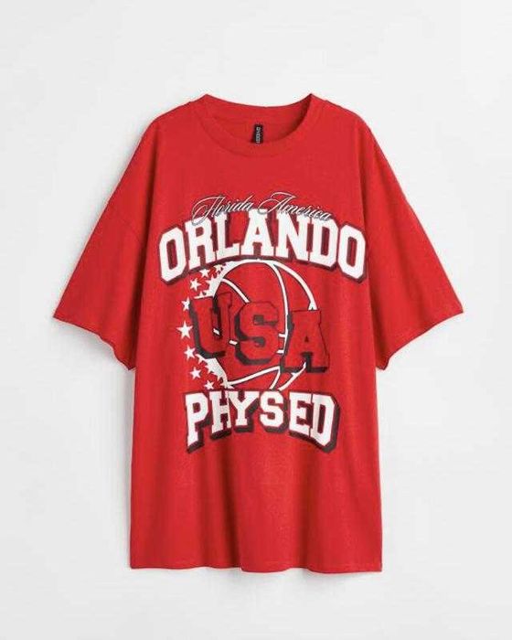 Футболка оверсайз h&m