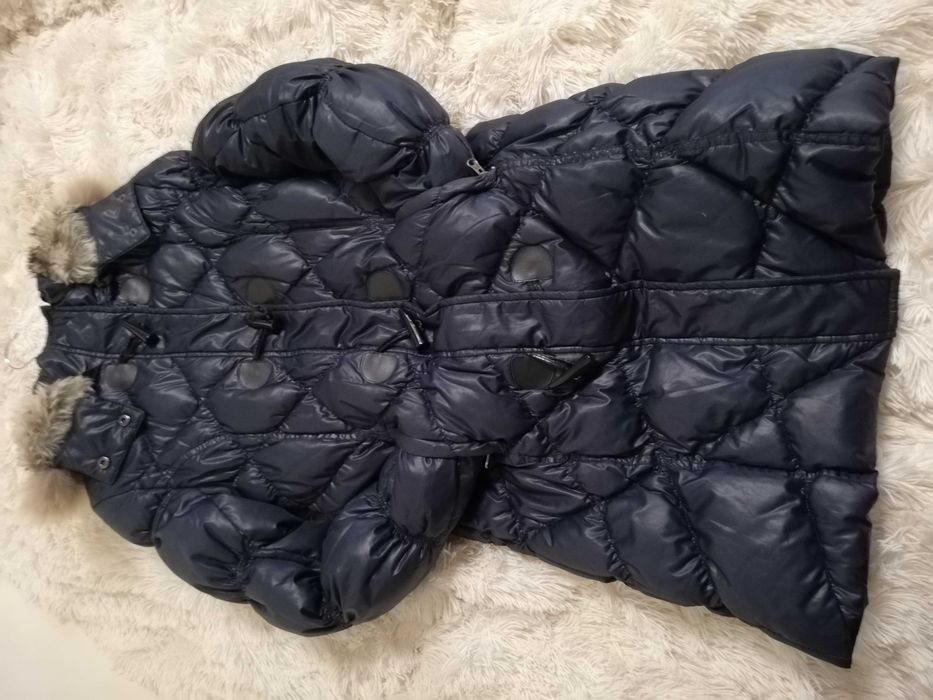 parka puchowa FREE/QUENT xs s 34 36 Alexa-Ja granat