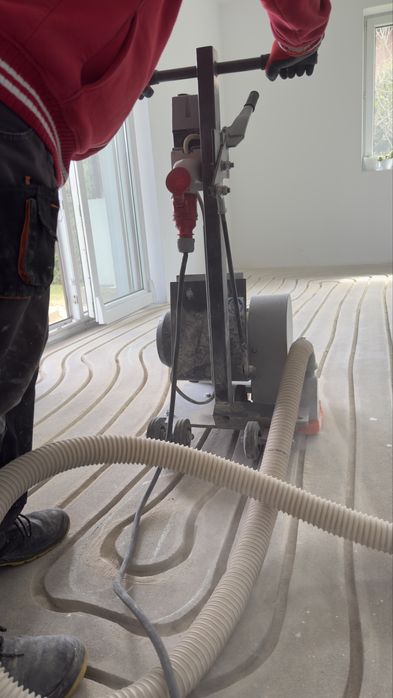 Bezpyłowe frezowanie ,Frezowanie pod ogrzewanie podłogowe,od A-Z