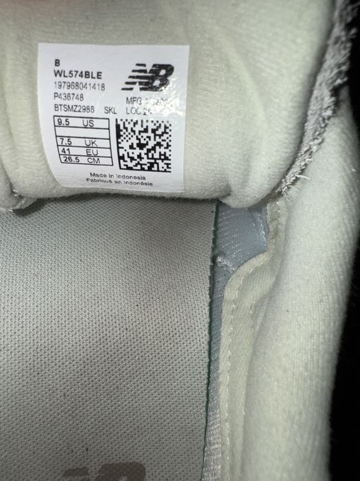 New Balance WL574BLE Buty damskie trampki 574