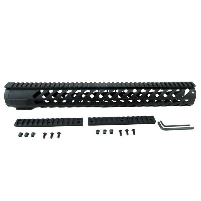 Цевье консольное для AR-15 Длина 42 см/40 слотов пр-во Monstrum  USA