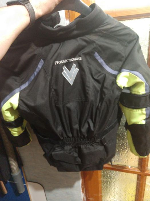 Мотокуртка підліткова Frank Tomas захист