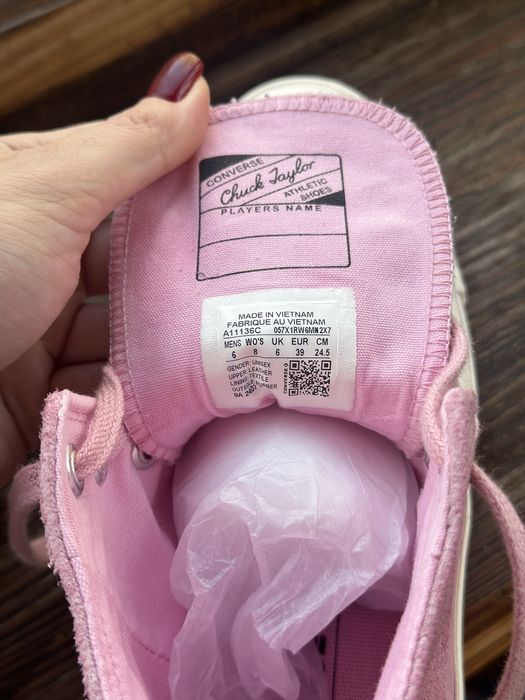 Converse кеди Chuck Taylor натуральна замша