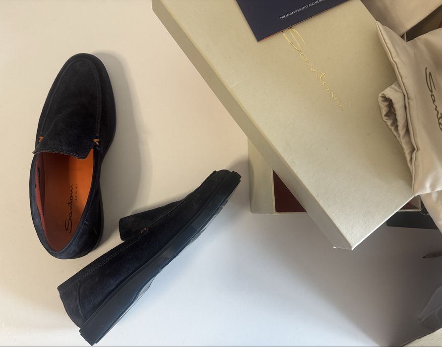 Оригінальні лофери santoni