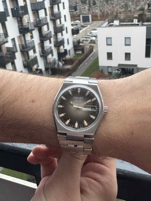 Zegarek Osaki vintage lata 70 swiss rzadki!