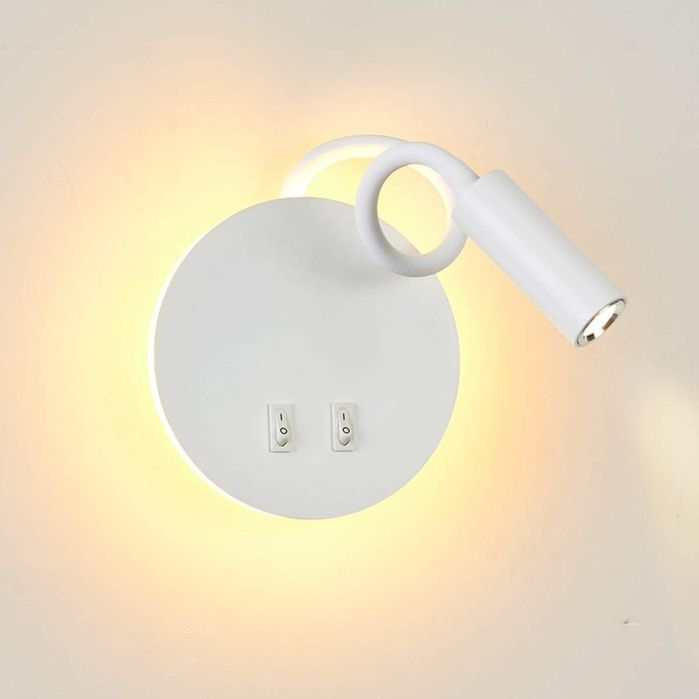 Candeeiro de cabeceira LED flexivel