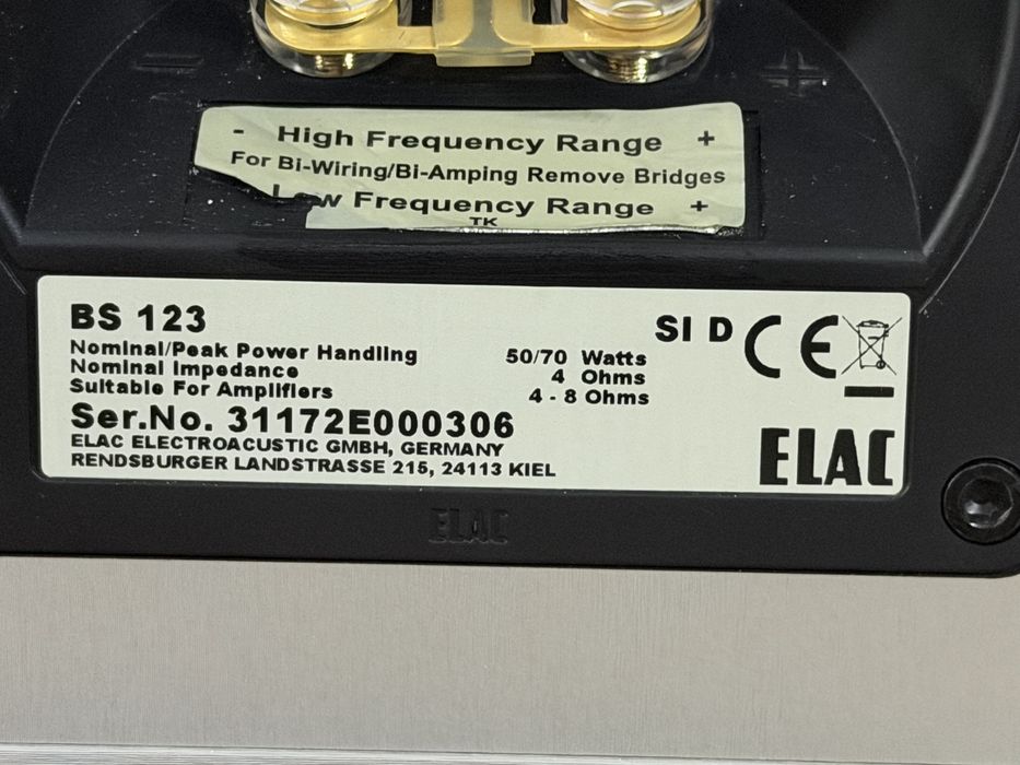 ‼️Kolumny podstawkowe Elac BS123 Audio Room