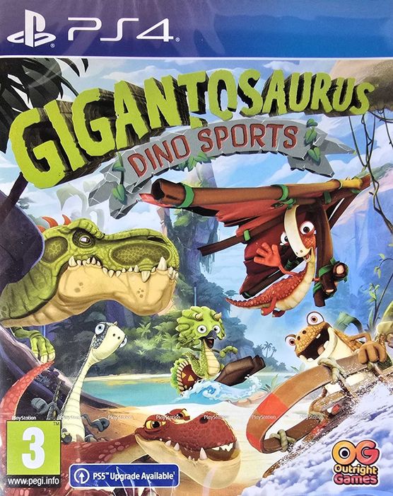 GIGANTOSAURUS GIGANTOZAUR DINO SPORTS PL Playstation 4 Playstation 5 PS4 PS5 Nowa Sklep Multigames Kraków