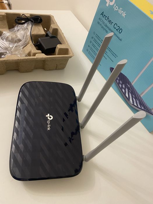 Wi-Fi роутер TP-Link Archer C20 (AC750)