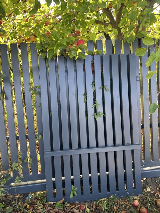 Brama przesuwna i furtka