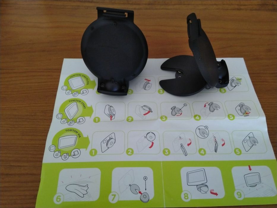 Bases adaptadoras para suporte de tablier GPS TomTom