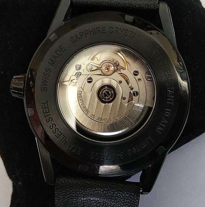 Zegarek Mercedes Benz swiss made automatic eta 2824-2 limited edition + rotomat