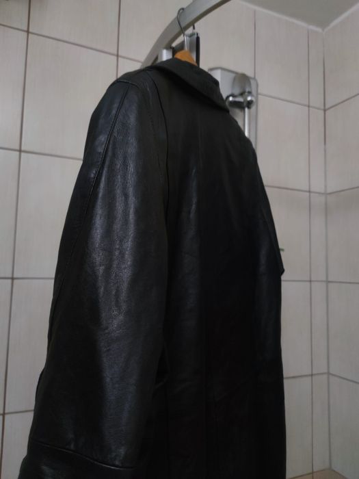 płaszcz kurtka XL płaszczyk damski damska skórzany kurtka skórzana cza