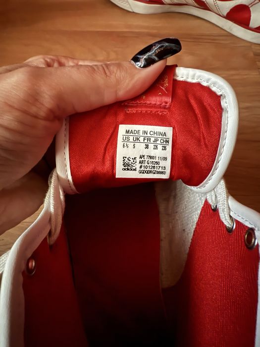 Trampki Valentine w serca adidas rozmiar 38 limitowane