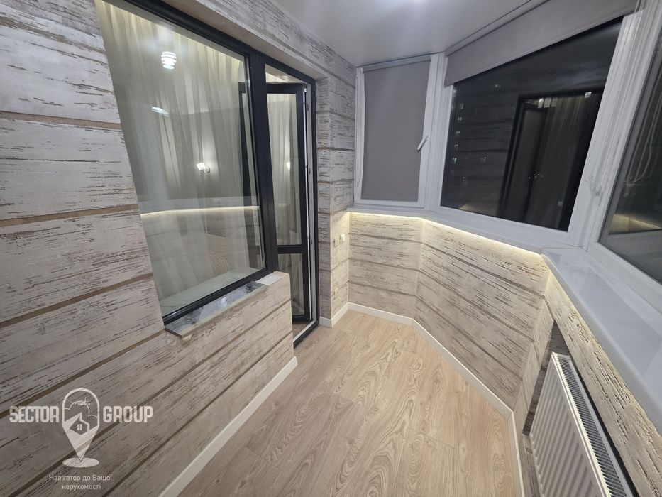 Оренда нової квартири, індивідуальне газове опалення, гардероб