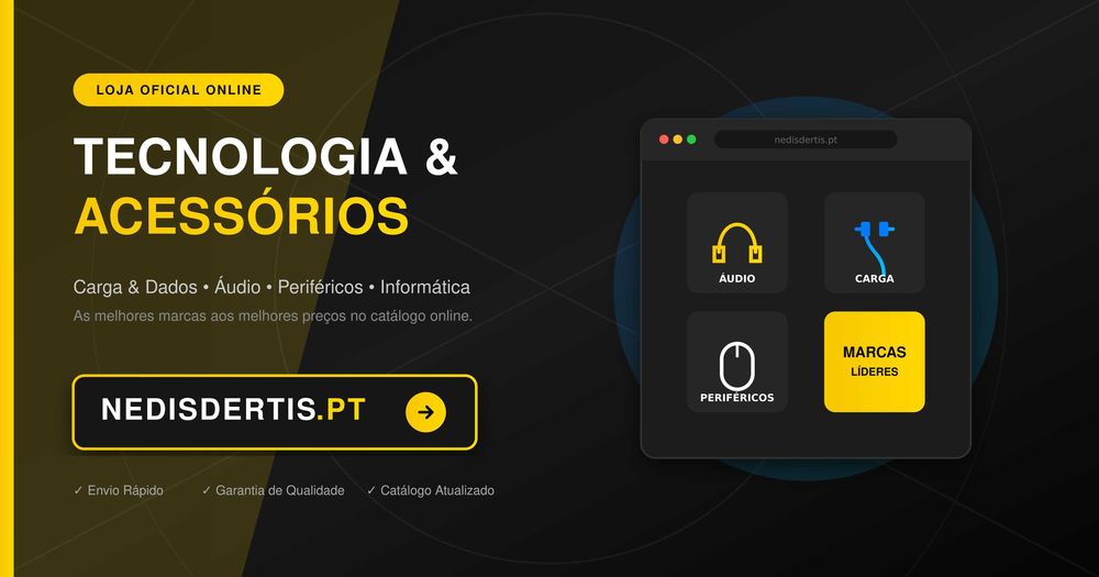 Tecnologia & Eletrónica — Visita NEDISDERTIS.PT