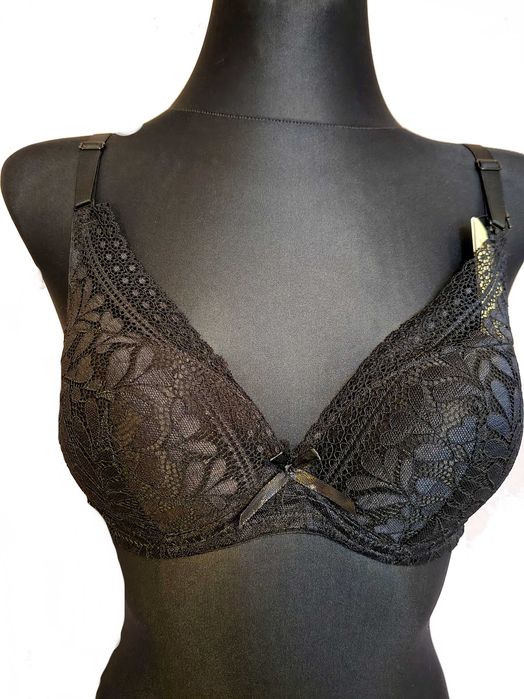 Koronkowy biustonosz stanik push-up r. 80B