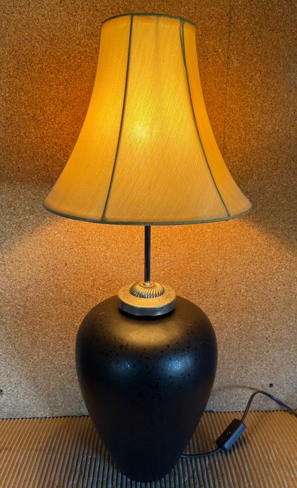 Candeeiro base ânfora em faiança