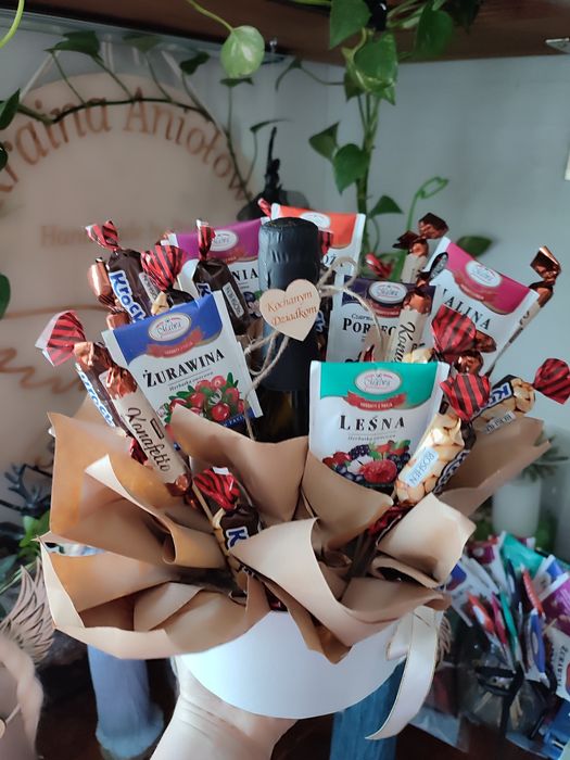 Box słodkości, flower box