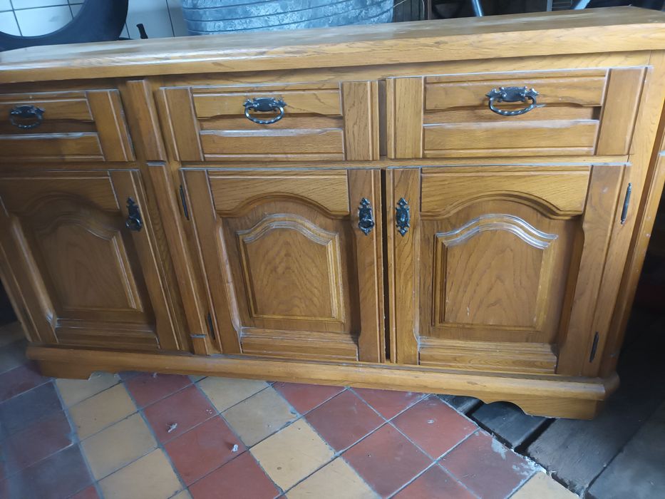 Komoda  dębowa duża