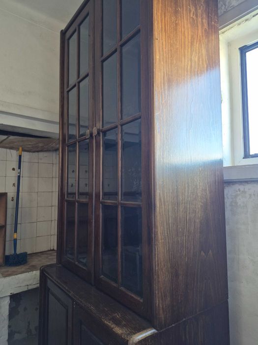 Armário de cozinha estilo rústico de madeira