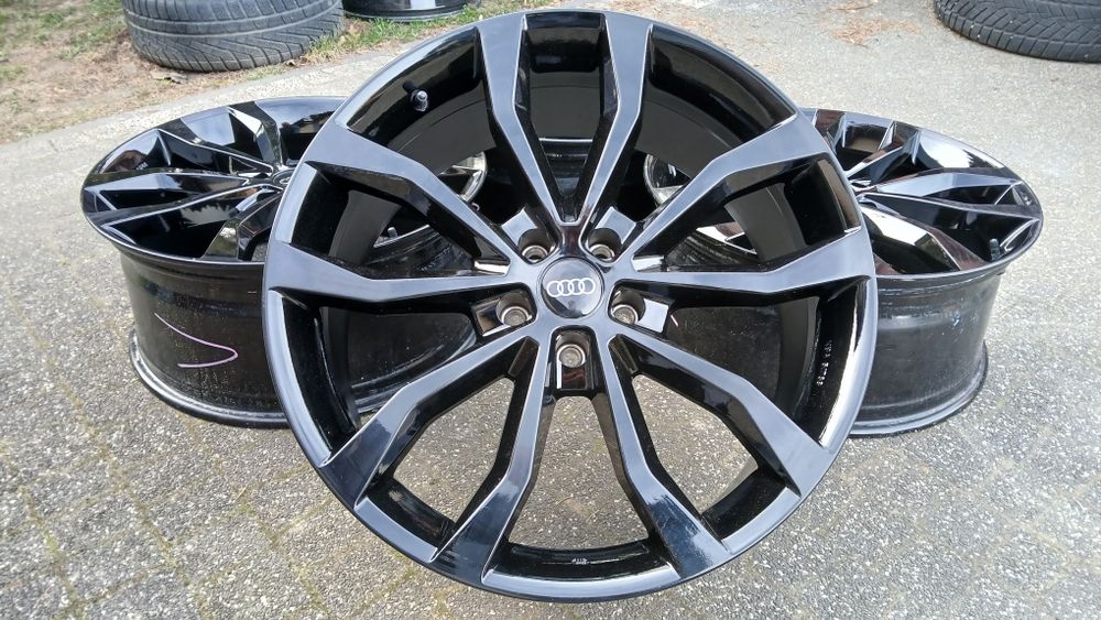 20" 5x112  9j et40  Audi  A4 A6 A7 Q5 Q7  VW  Tiguan  Mercedes  ML GL   Czarne