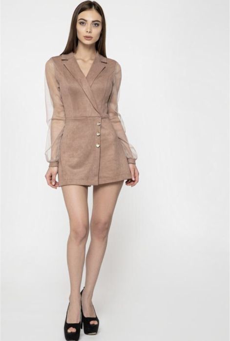 Ромпер із замші