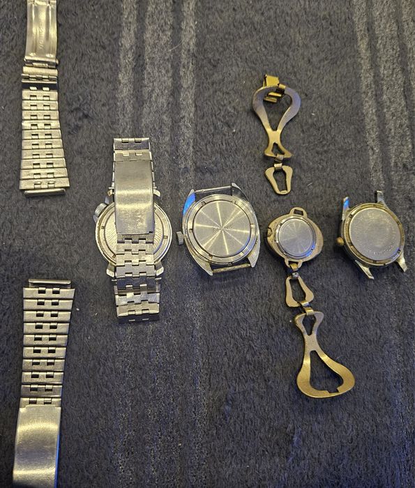 4 x zegarek radziecki ZSRR Wostok Poljot Sława Slava