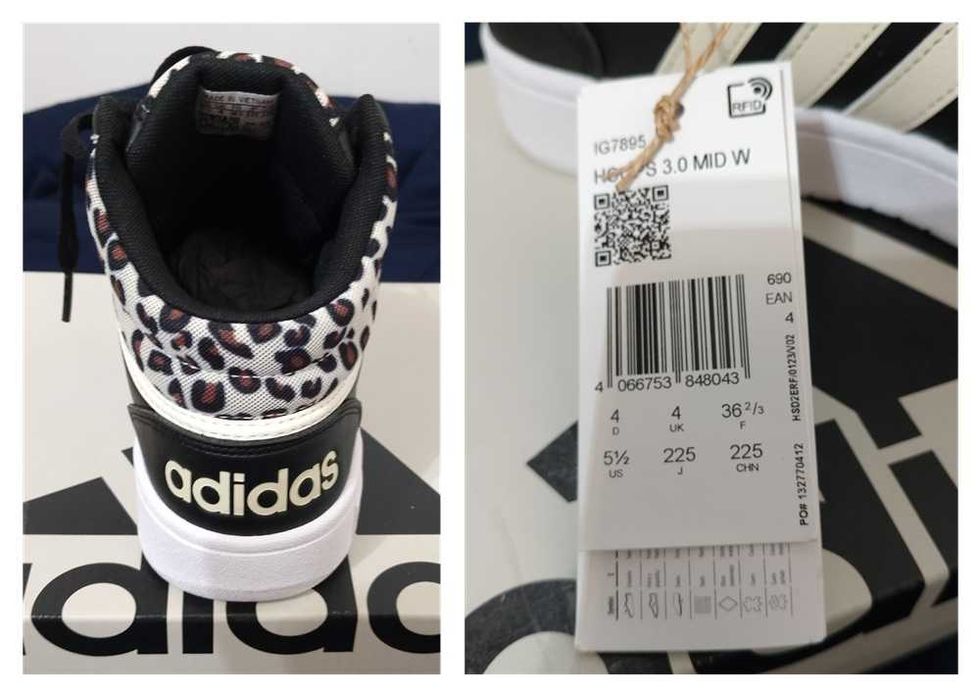 Adidas hoops 3.0 mid sapatilhas para mulher (308)