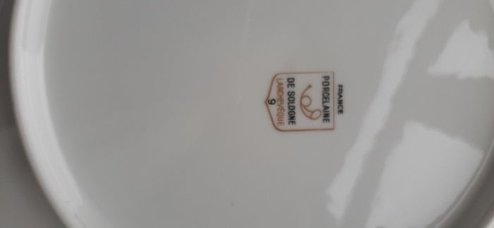 Serviço porcelana de Sologne