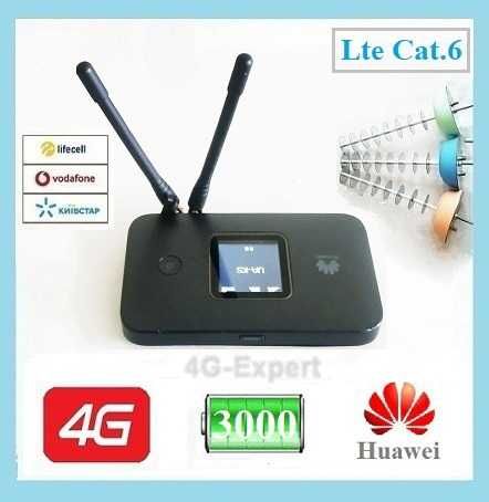 Комплект 4g роутер модем антена Huawei e5785 з с антеной