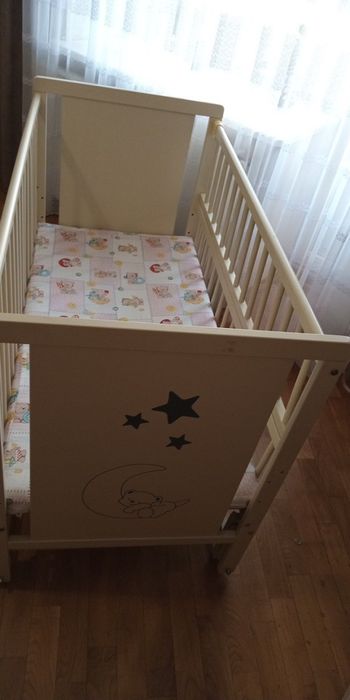 Ліжечко дитяче з матрацом