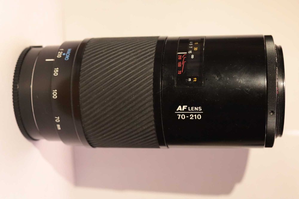 一眼レフレンズ、MINOLTA 70-210 MINOLTA AF ZOOM 70-210mm F3.5-4.5 「茶筒」の後継レンズ | Alpha85の