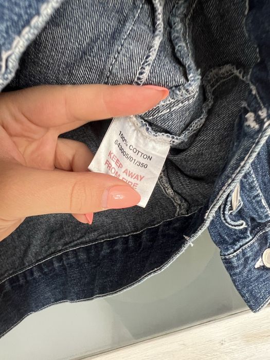 Męska kurtka dżinsowa Fiori Denim, rozmiar S