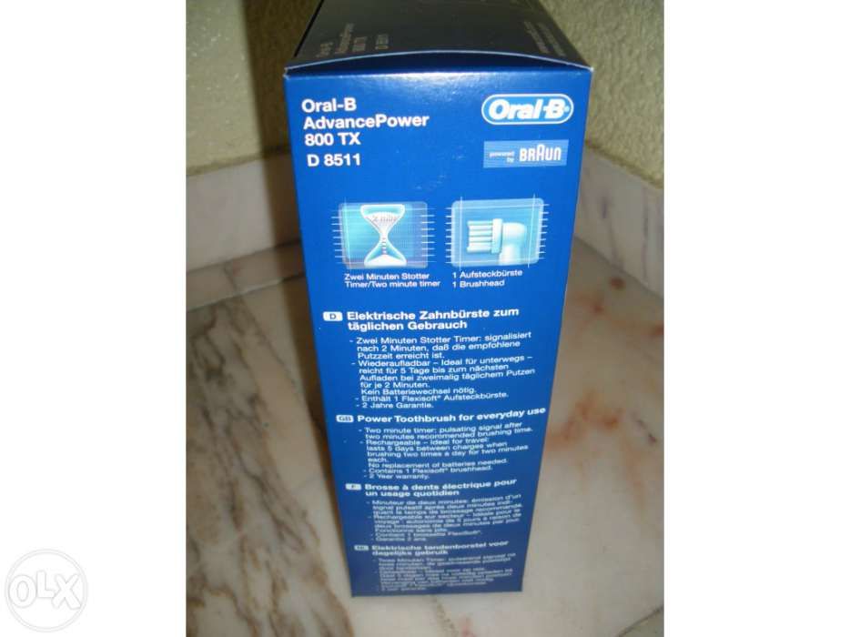 Escova eléctrica braun-oral b advancepower