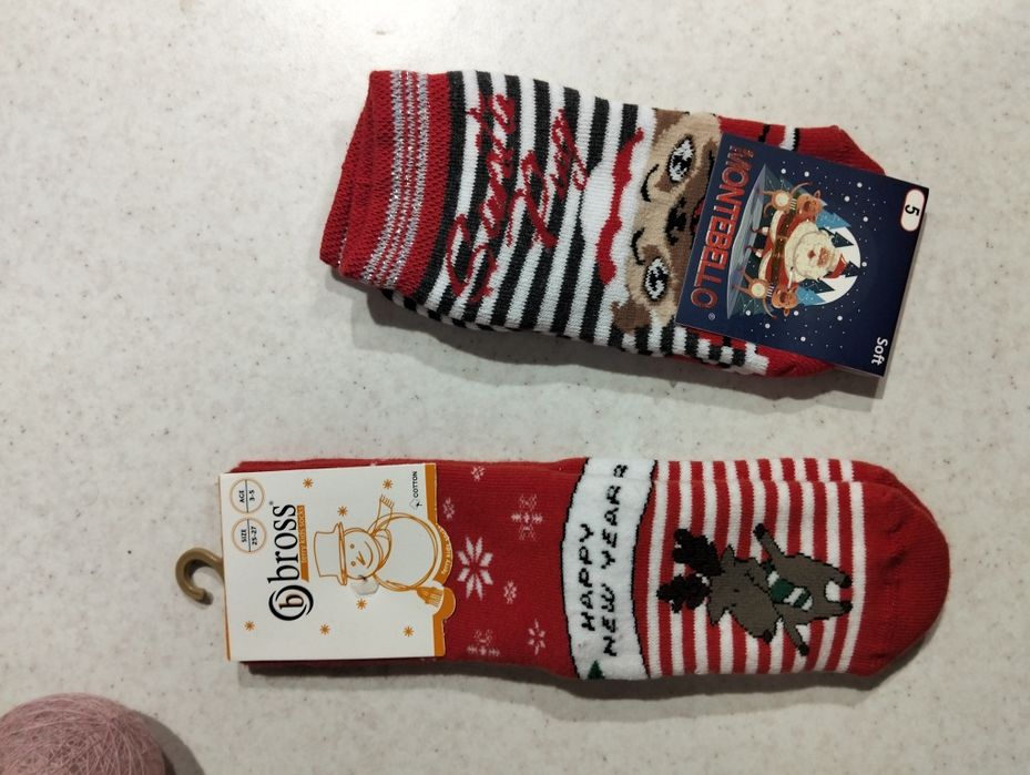 Носочки новорічні носки для дітей дорослі носочки теплі