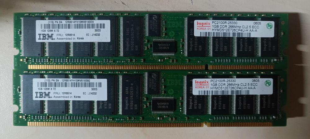 Ретро ОЗУ, Оперативная память. Ретро материнские платы