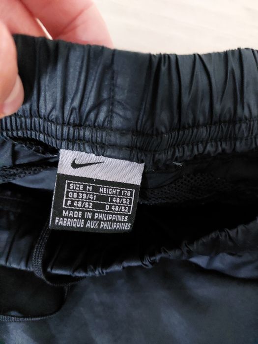 Spodnie ortalionowe dresy szelesty parachute streetwear