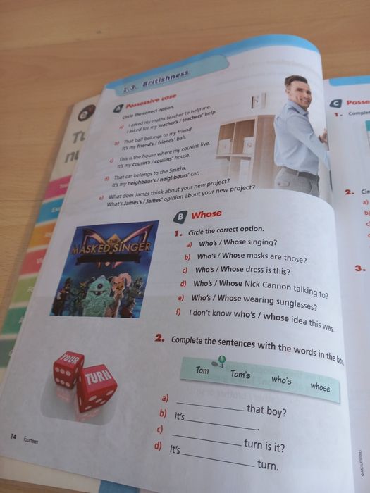 Livro de fichas/atividades de inglês para o 7⁰ano