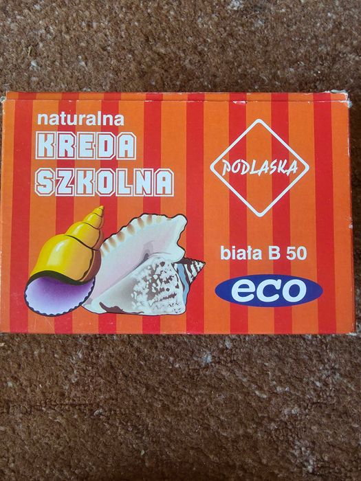 Kreda szkolna biała i kolorowa