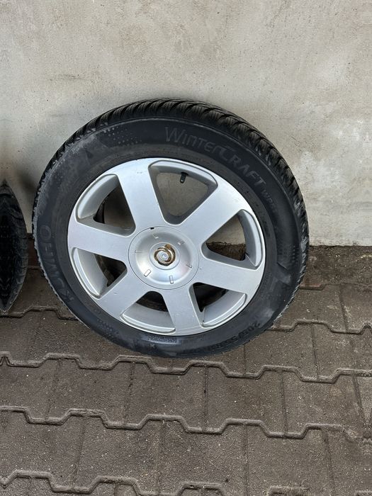 Felgi aluminiowe 5x112 komplet 15 z oponami skoda octavia 2  golf v