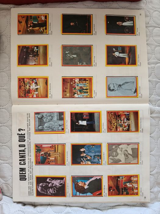 A VISITA DA CORNÉLIA (Caderneta Cromos) Completa