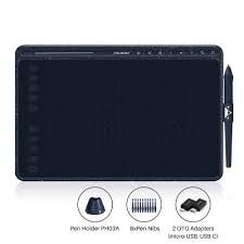 Новий Huion HS611 space grey/coral red/Starry blue Графічний планшет